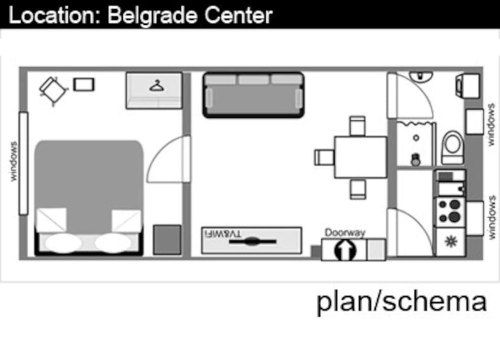 Atelier 12, Feeling Like An Artist! Promo Price Apartment เบลเกรด ภายนอก รูปภาพ